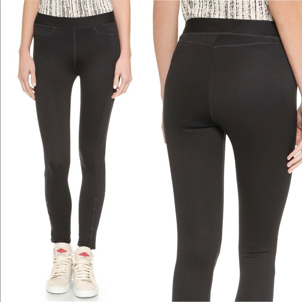 rag & bone Black Leggings